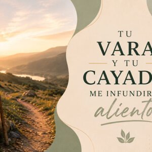 Tu vara y tu cayado me infundirán aliento