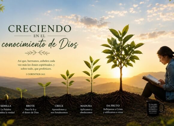 creciendo Creciendo en el conocimiento de Dios